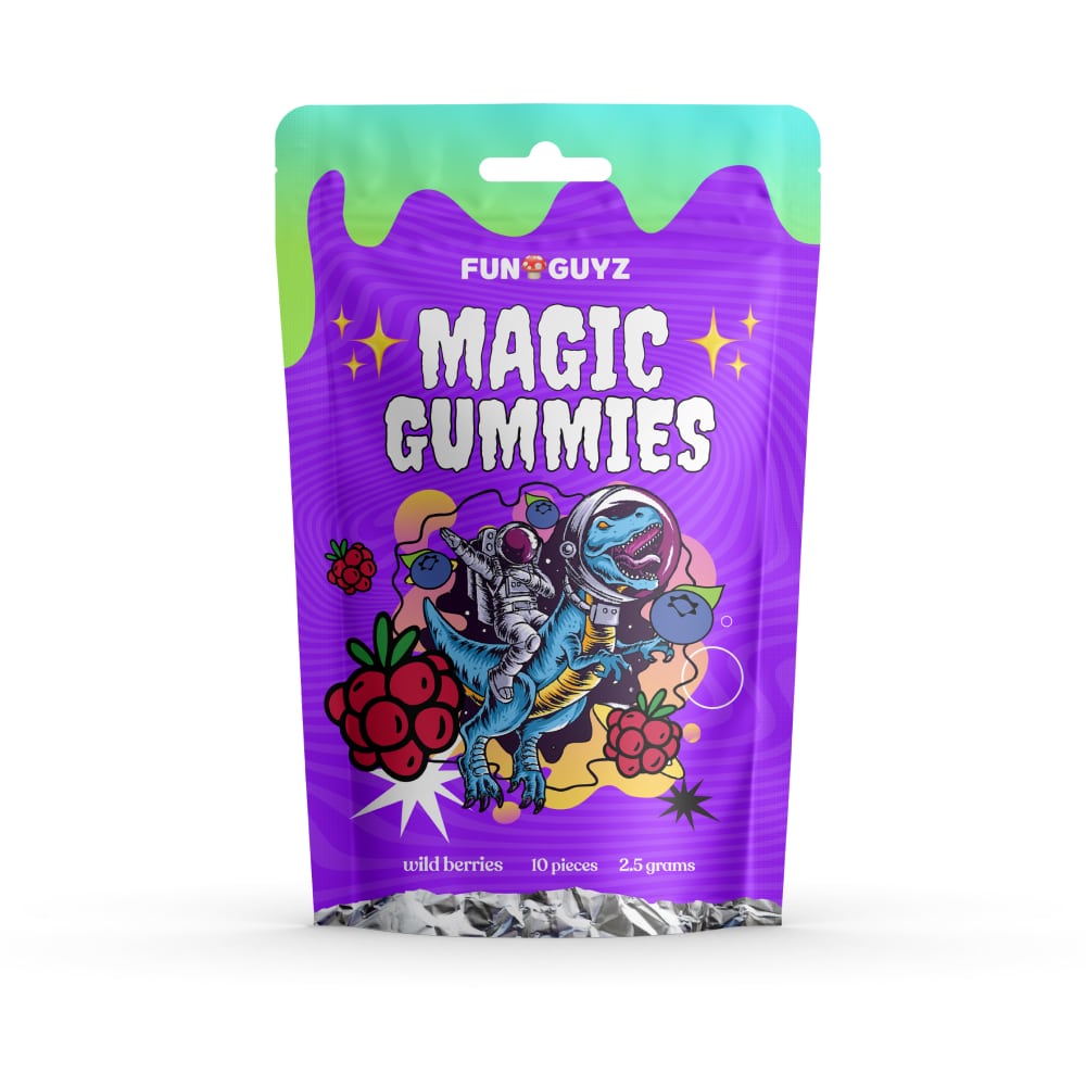 FunGuyz Psilocybin Gummies – Wild Berries