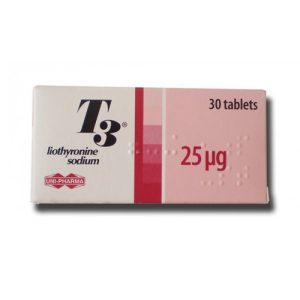 T3 Cytomel 25mcg 30 tabs Unipharma (Greece)